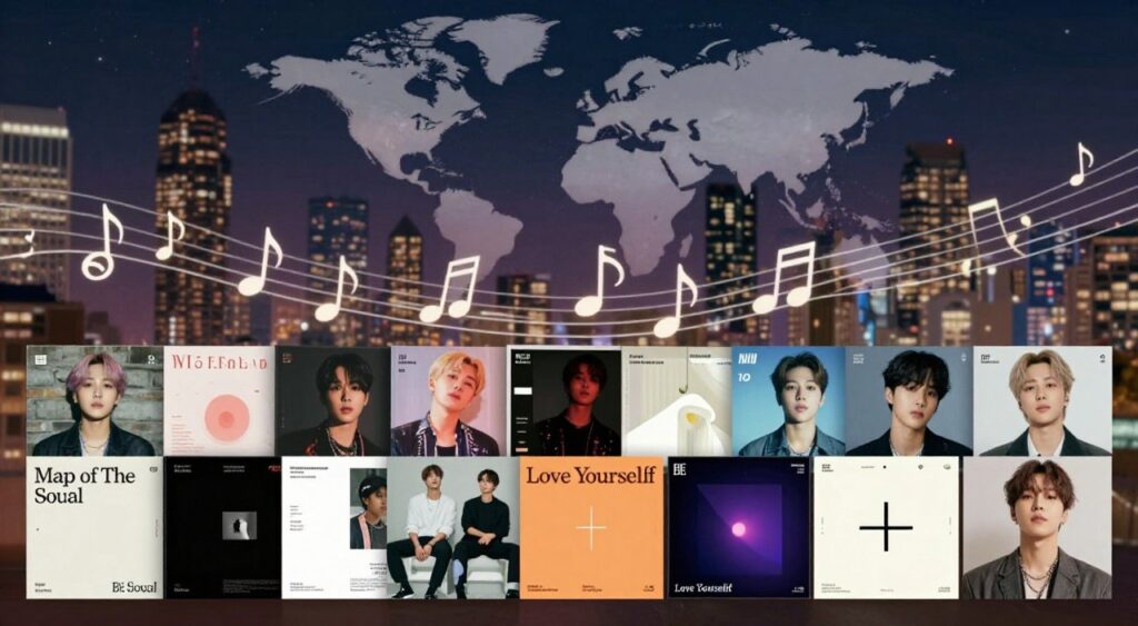 discografia bts