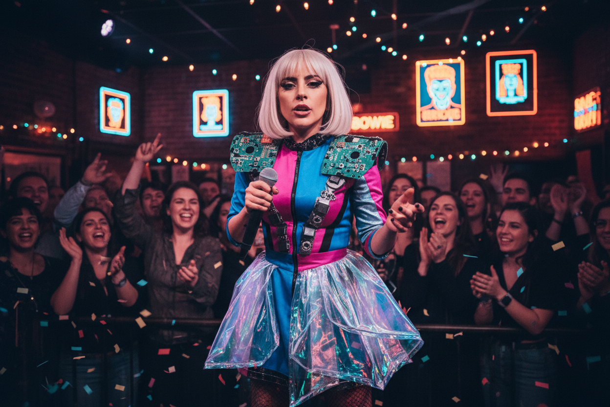 inicio da carreira de Lady Gaga
