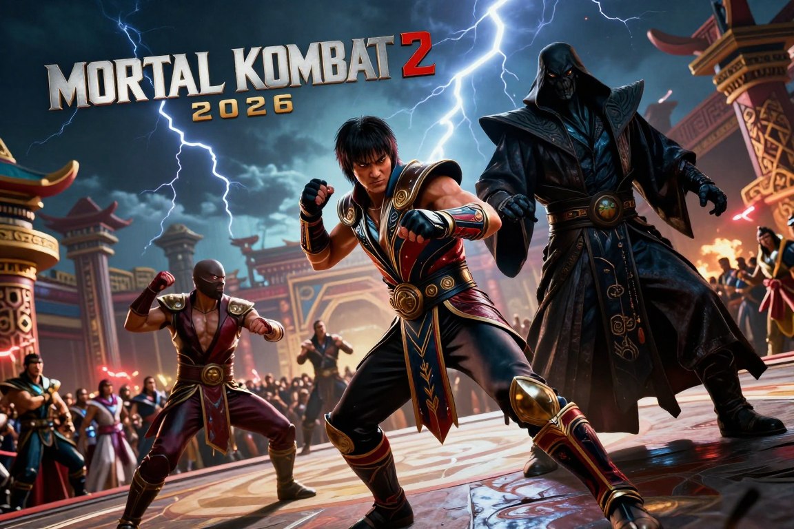o Mortal Kombat 2 filme 2026, Mortal Kombat 2 estreias, Karl Urban Johnny Cage,