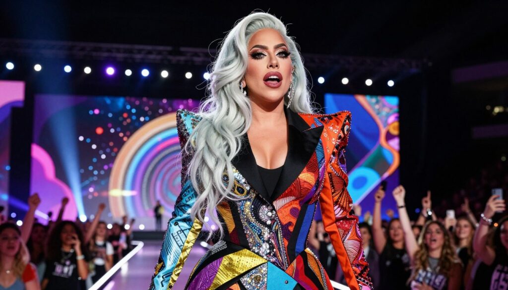 Lady Gaga talentos da música pop