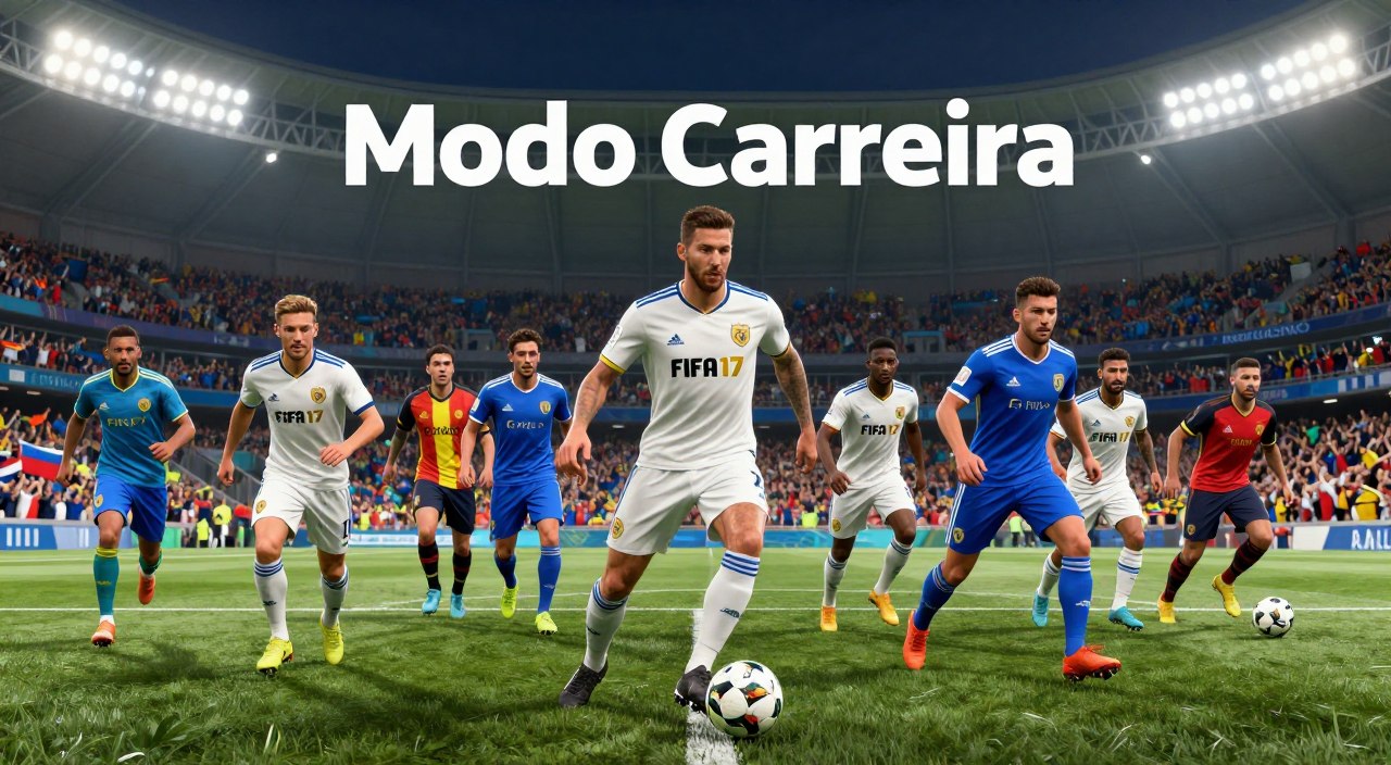 modo carreira FIFA 17