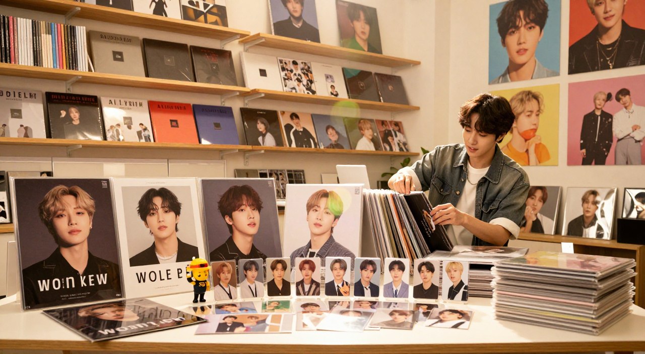 como colecionar albuns bts