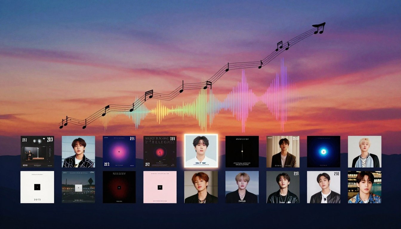 discografia bts evolucao